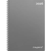 Mayland 2026 26200000 ugekalender A5 m&oslash;rkegr&aring;
