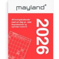 Mayland 2026 26241000 broderikalender 6,4x5 cm
