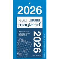 Mayland 2026 26252000 afrivningskalender 14,2x8cm