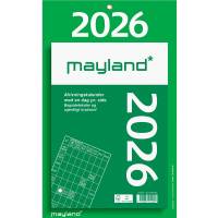 Mayland 2026 26254000 k&aelig;mpe afrivningskalender 31x19cm