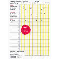 Mayland 2027 27104000 Ferie Planner v&aelig;gkalender 30x100cm