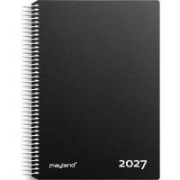 Mayland 2027 27218000 timekalender 24,2x18,5cm sort