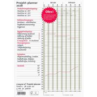 Mayland 2028 28105000 v&aelig;gkalender 30x80x0,1cm gr&oslash;n
