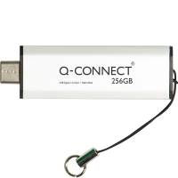 Q-Connect USB-C stick 3.2 256GB