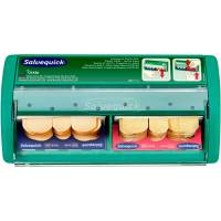 Salvequick plasterdispenser m/tekstil-og plastplastre