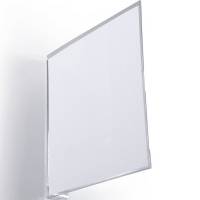Durable gangskilt til lagerreol selvkl&aelig;bende 149x149mm transparent