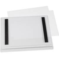 Durable vandt&aelig;t infolomme magnetisk A5 transparent