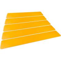 Durable gulvmarkering fodg&aelig;ngerfelt 200x1200mm gul 5stk