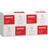 Katrin 100729 Non-Stop h&aring;ndkl&aelig;deark 2lags 20,3x32cm W-fold hvid 2250 ark