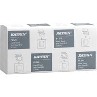Katrin 99320 Plus h&aring;ndkl&aelig;deark 2lags 20,3x32cm Z-fold hvid 2400ark