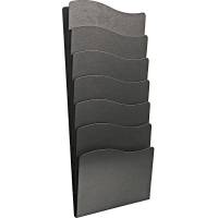 Twinco Twin brochureholder A4 7rum sort