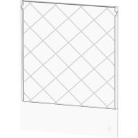 Twinco Twin Flexibel frontplade til brochureholder transparent
