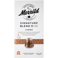 Merrild Blend 56 lungo kaffekapsler 10 stk.