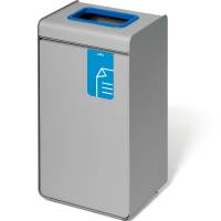 Durable DURASORT affaldsspand t/papir 55L bl&aring;