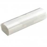 Fryseposer med skrivefelt 8L 25x50cm 25my klar rl/50stk