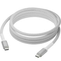 Dbramante1928 Re-charge Pro USB-C til USB-C flettet kabel 2.5m hvid
