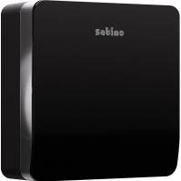 Satino Jumbo toiletpapir dispenser L sort