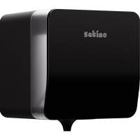Satino Centerfeed Dispenser Plus til h&aring;ndkl&aelig;deruller sort