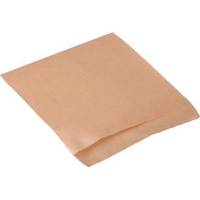 Burgerlomme lille 140x135mm brun 1000stk