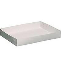 Sm&oslash;rrebr&oslash;ds&aelig;ske fold selv 445x320x65mm hvid pk/100stk