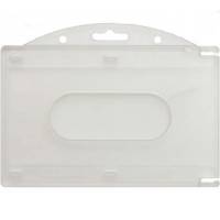 CardKeep Kortholder til 2 kort 77x87mm klar/frosted