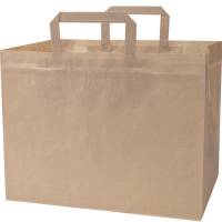 Papirb&aelig;repose take-away 17L 80g 340x170x250mm brun