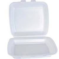 Termobakke 1-rum 247x198x75mm hvid