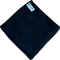 Eco-Tex Soft mikrofiberklud 40x40cm sort 10stk
