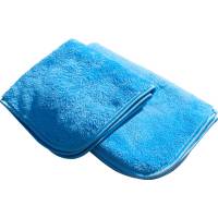 Nordisk Microfiber Autopoleringsklud 40x40cm fnugfri bl&aring;