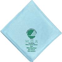 Nordisk Microfiber Tentax Ultra mikrofiberklud til glas 40x40cm bl&aring; 10 stk