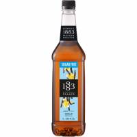 1883 sirup vanilje sukkerfri plastflaske 1L