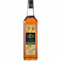 1883 sirup vanilje glasflaske 1L