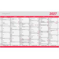 Mayland 27055000 v&aelig;gkalender med flagdage 24x39cm
