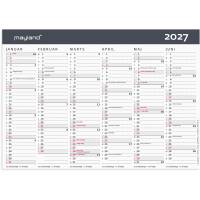 Mayland 27058050 moderne v&aelig;gkalender A5