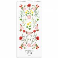 Mayland 27066110 blomster v&aelig;gkalender 19x43cm