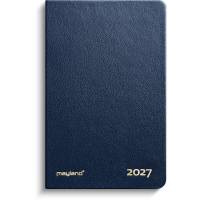 Mayland 27162000 uge lommekalender bl&aring; 11,5x7,5cm
