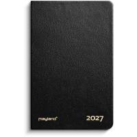 Mayland 27162010 uge lommekalender 11,5x7,5cm sort