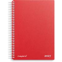 Mayland 27210040 dag spiralkalender r&oslash;d 17,5x13,5cm