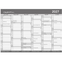 Mayland 27268500 Basic kontorkalender gr&aring; A3
