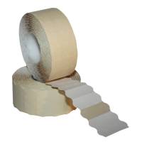 Prisetiketter frost lim 26x12mm hvid 12rl