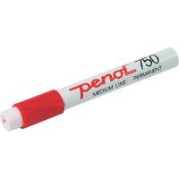 Permanent Marker Penol 750 2-5 mm - Rød