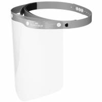 Durable ansigtsvisir gr&aring;/transparent