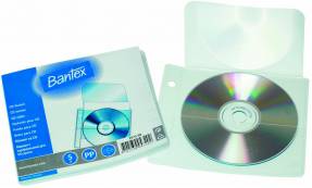 CD-lomme Bantex 2075 t/1 CD til ringbind