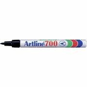 Artline 700 marker med smal 0,7 mm spids i farven sort 