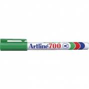 Artline 700 marker med smal 0,7 mm spids i farven grøn 