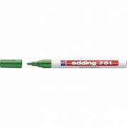 Edding 751F Paint Marker med small skrivebredde på 1 til 2 mm i farven grøn 