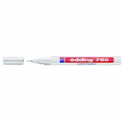 Edding 780 Paint Marker med ultratynd stregbredde på 0,8 mm i farven hvid 