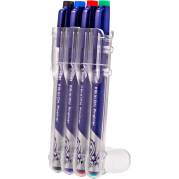 Pilot Frixion fineliner 1,3mm sort/blå/rød/grøn 