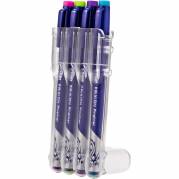 Pilot Frixion fineliner 1,3mm grøn/blå/violet/pink 
