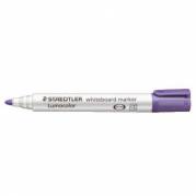 Staedtler Lumocolor 351 whiteboardtusch med rund skrivespids i farven violet 